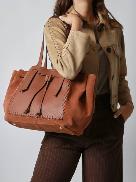 Handtas Brumby Etrier Bruin brumby EBRU150L ander zicht 1